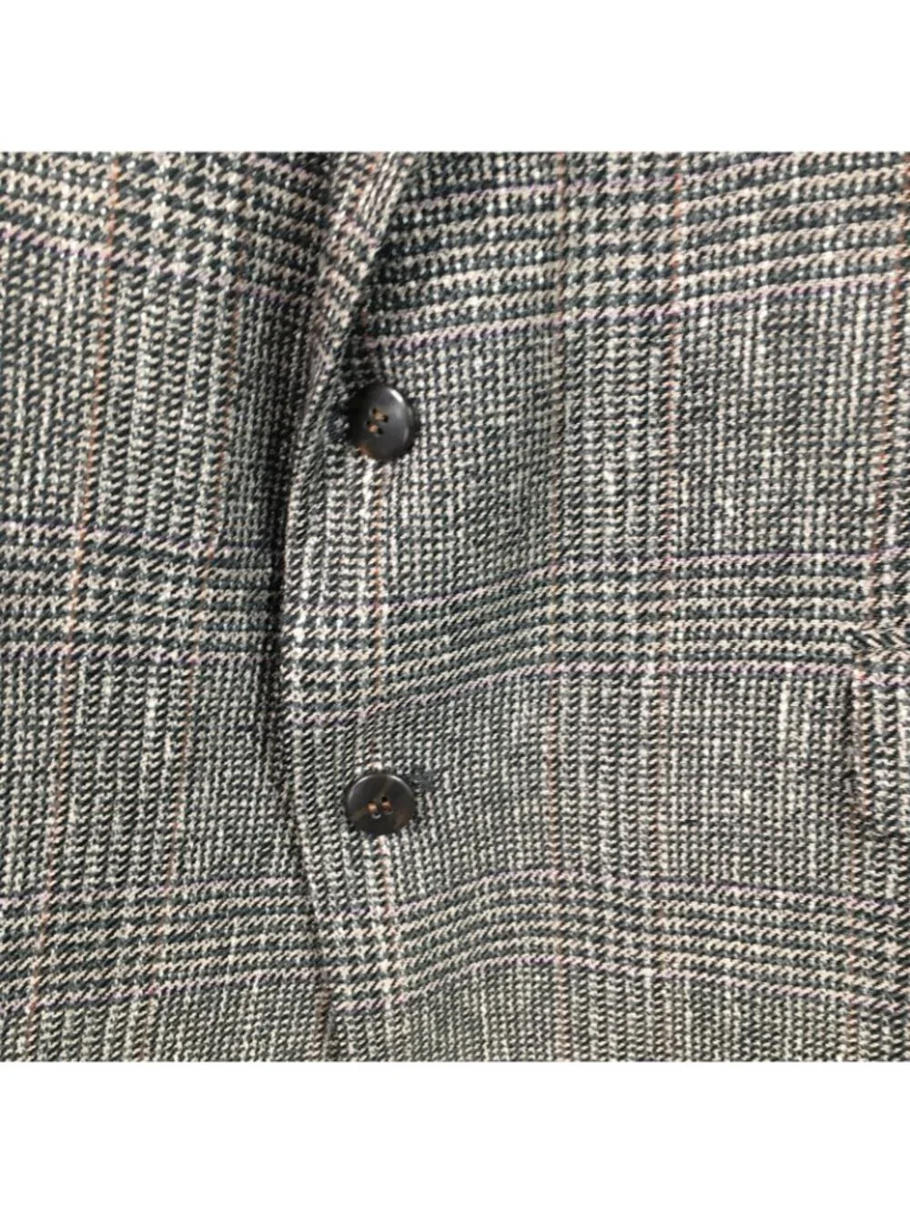 Old Money Blazer Mens 39 Gray Tweed Sport Coat Stromberg Jacket Glenn Plaid